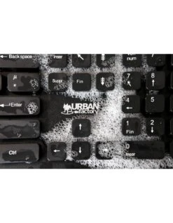 Urban Factory CLEANEE: CLAVIER USB FILAIRE 104 TOUCHES ETANCHE -Urban Factory Magasin clavier etanche waterproof keyboard 5