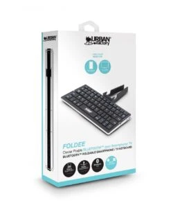 Urban Factory FOLDEE: CLAVIER PLIABLE BLUETOOTH™ POUR TABLETTE, TELEPHONE ET TV -Urban Factory Magasin clavier pliable bluetooth pour smartphone tv 12