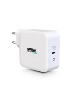 Urban Factory CYCLEE: CHARGEUR SECTEUR GAN USB-C ECO-CONÇU 100W -Urban Factory Magasin cyclee chargeur secteur gan usb c eco concu 65w 8