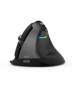 Urban Factory ERGO PRO: SOURIS ERGONOMIQUE SANS FIL BLUETOOTH 5.0 / 2.4GHZ VERTICALE POUR DROITIER -Urban Factory Magasin ergo pro souris sans fil 24ghz ergonomique verticale pour droitier 2