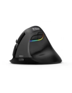 Urban Factory ERGO PRO: SOURIS ERGONOMIQUE SANS FIL BLUETOOTH 5.0 / 2.4GHZ VERTICALE POUR DROITIER