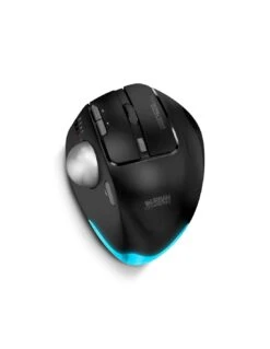 Urban Factory ERGO : TRACKBALL ERGONOMIQUE BLUETOOTH ET 2,4 GHZ AVEC INCLINAISON RÉGLABLE