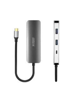 Urban Factory HUBEE 4 IN 1: MINI STATION USB-C 100W -Urban Factory Magasin hubee 4 in 1 mini station usb c 100w 3