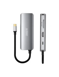 Urban Factory HUBEE 8 IN 1: MINI STATION USB-C 100W -Urban Factory Magasin hubee 8 in 1 mini station usb c 100w 5