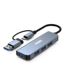 Urban Factory MINEE: HUB USB-A/C 4 PORTS USB 3.0